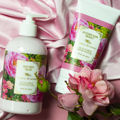 Glycerine Rosewater Hydrating Silky Body Cream 13oz