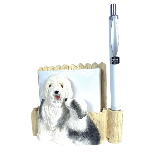 Old English Sheepdog XXX Note Holder