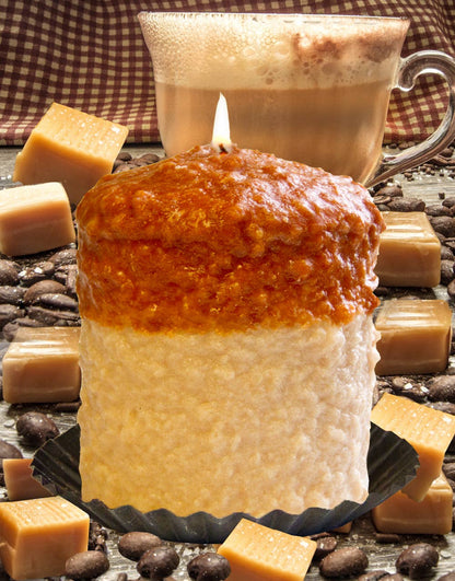 Caramel Latte Hearth Candle
