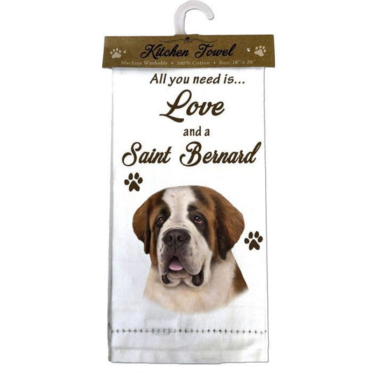 Saint Bernard Kitchen Towel