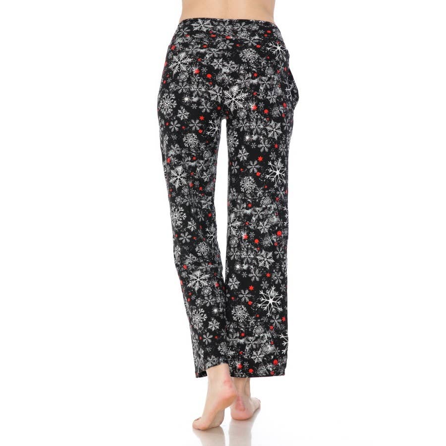 Buttery Soft Print Pajama Pants with Drawstring