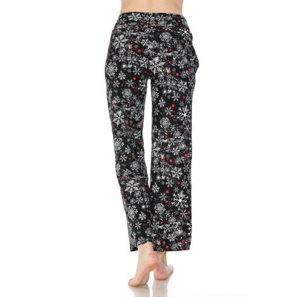 Buttery Soft Print Pajama Pants with Drawstring