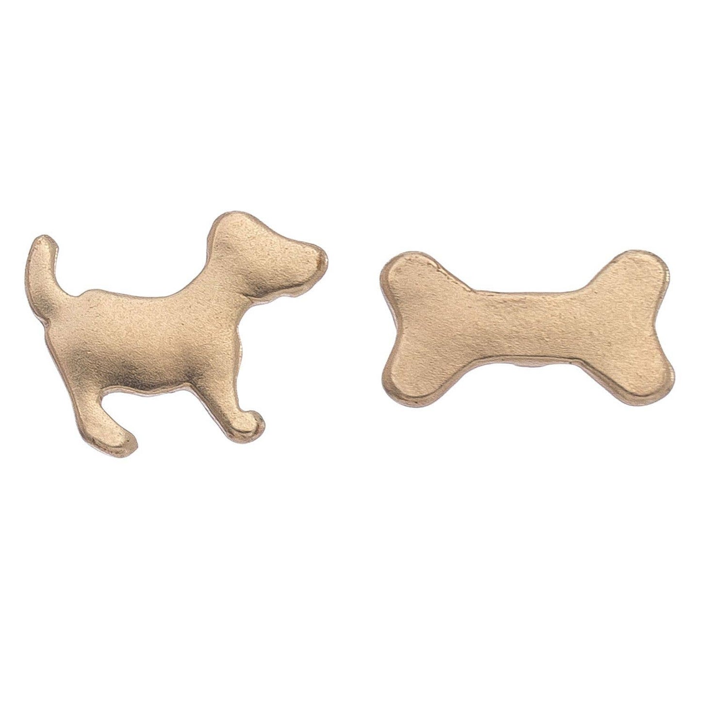 Stud Buds Dog/Bone Earring