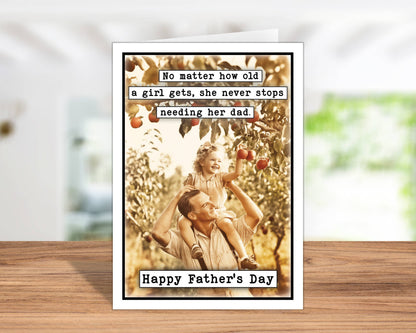 Handmade Fathers Day Card | Free Display | Fathers Day Gifts