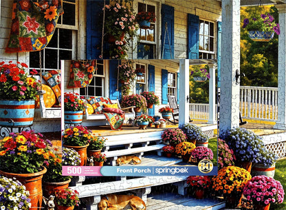 Front Porch 500 Piece Jigsaw Puzzle