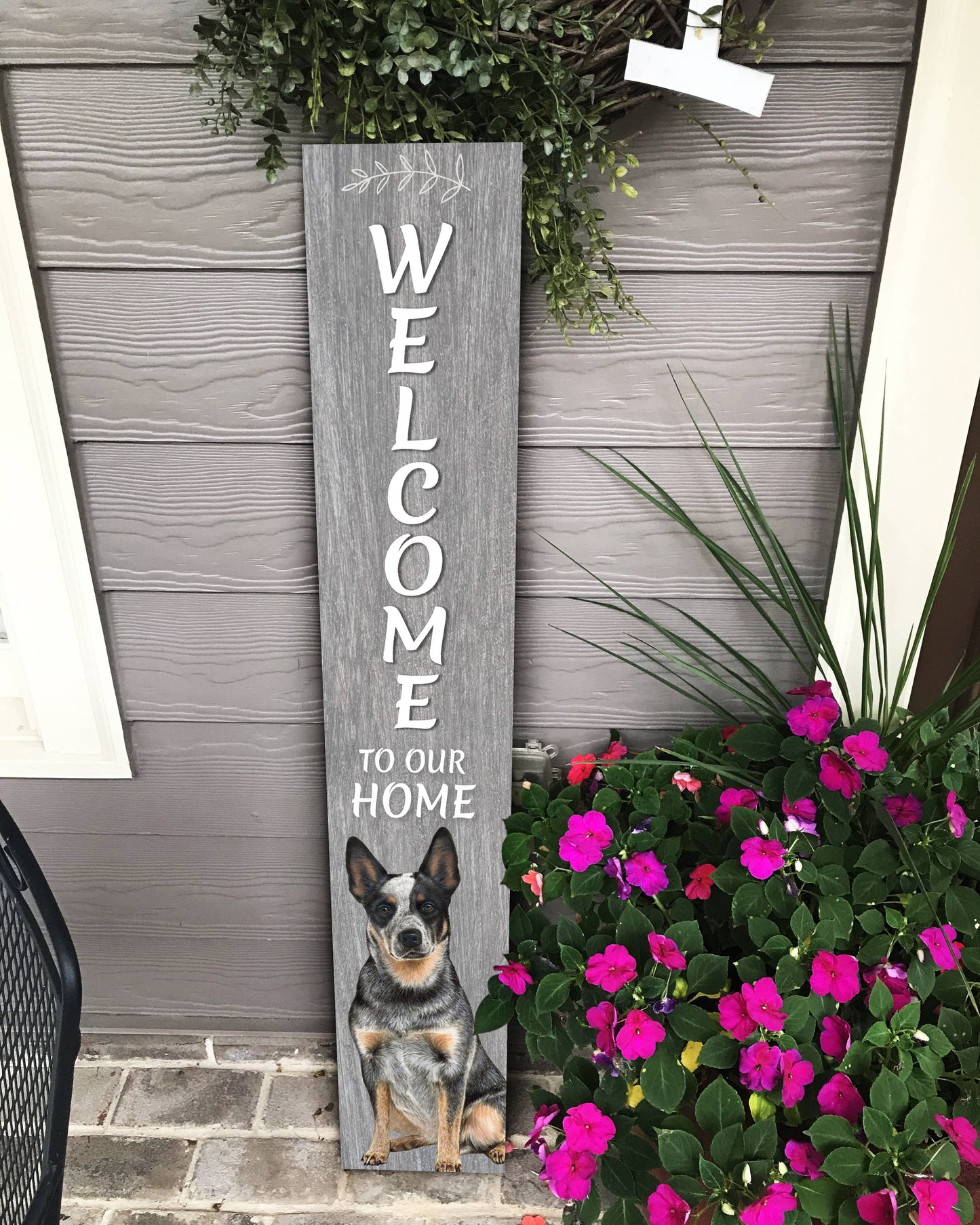 Australian Cattle Dog Welcome sign