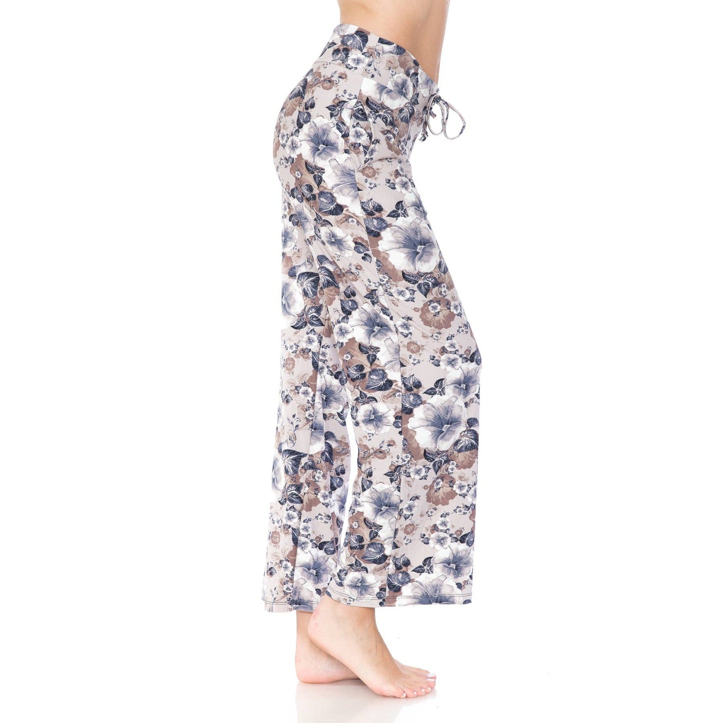 Buttery Soft Print Pajama Pants with Drawstring