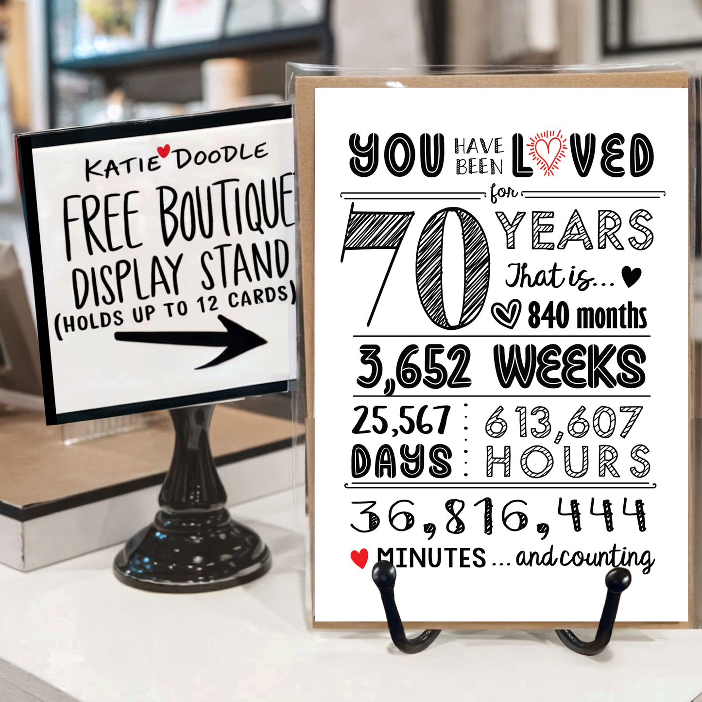 70th Birthday Cards / Anniversary / Gifts - Bulk