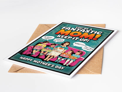 Funny Mothers Day Cards & Display Stand | Mothers Day Gifts