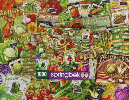 Eat Your Veggies 1000 Piece Jigsaw Puzzle