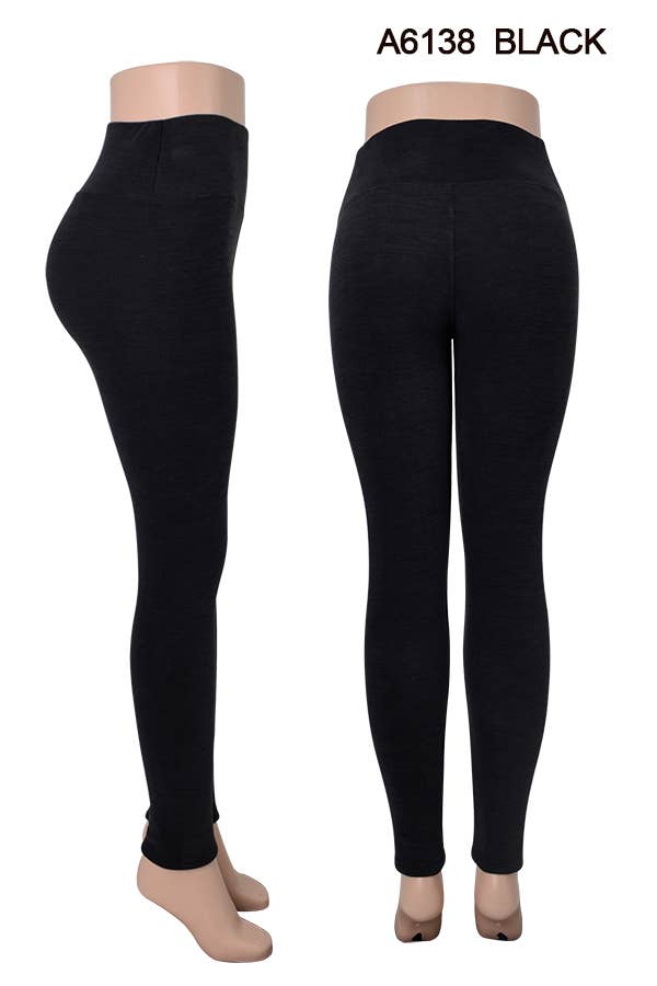 A6138 WINTER LEGGINGS THICKER FLEECE INSIDE 12PCS/PACK