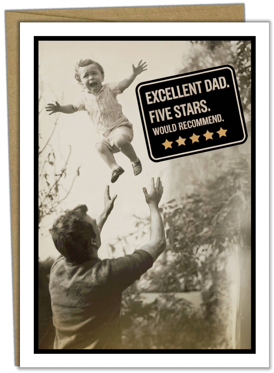 Funny Fathers Day Cards | Free Display Stand | Made in US