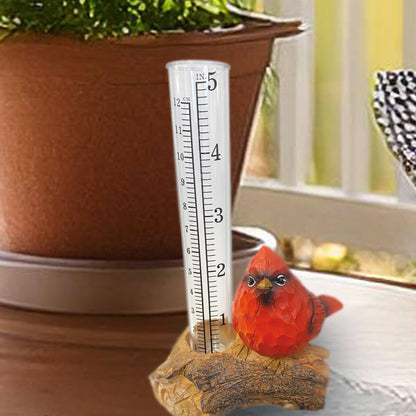 6" Cardinal Rain Gauge