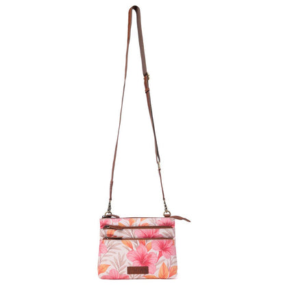 Maple Ridge Cotton & Leather Crossbody Bag Variant Combo