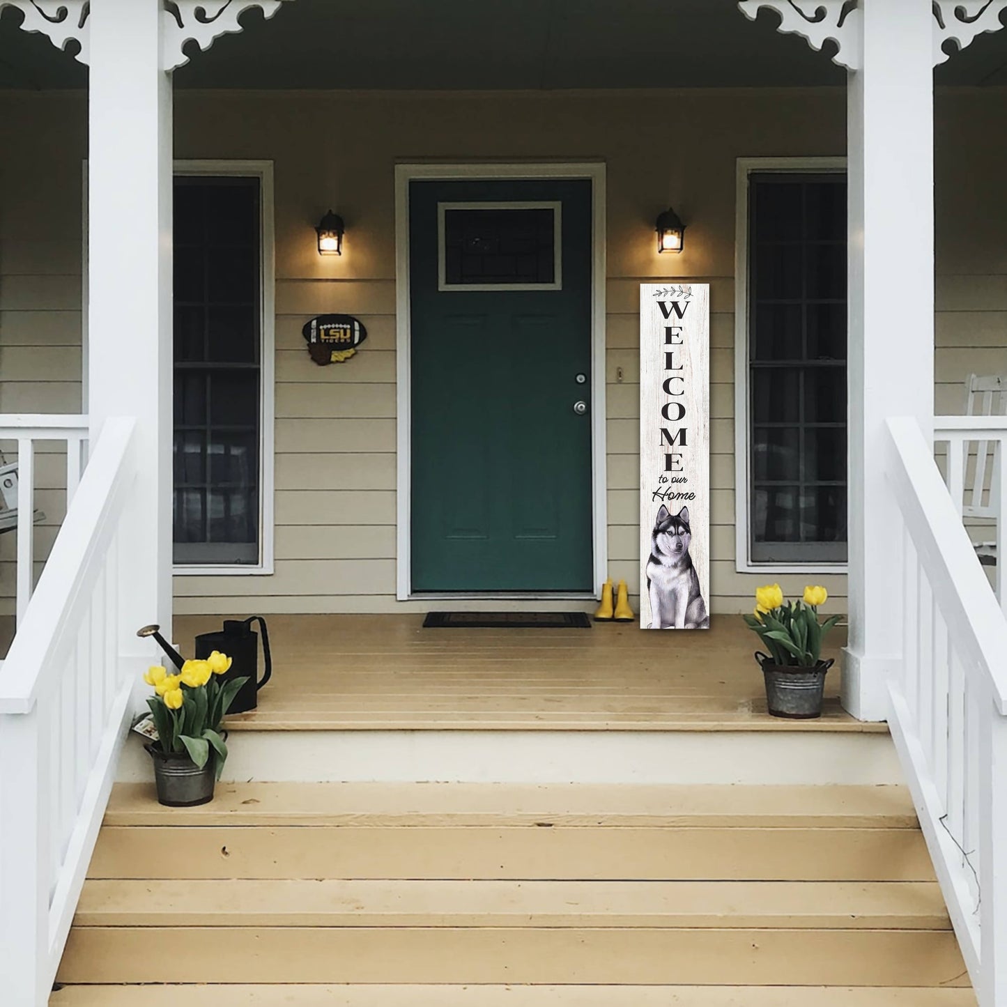 Westie Welcome sign