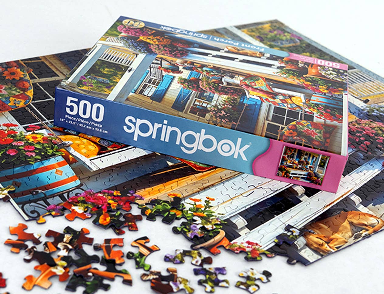 Front Porch 500 Piece Jigsaw Puzzle
