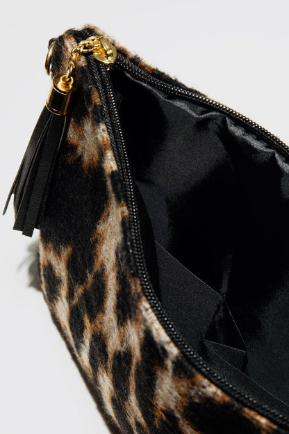 Leopard Print Crossbody Bag