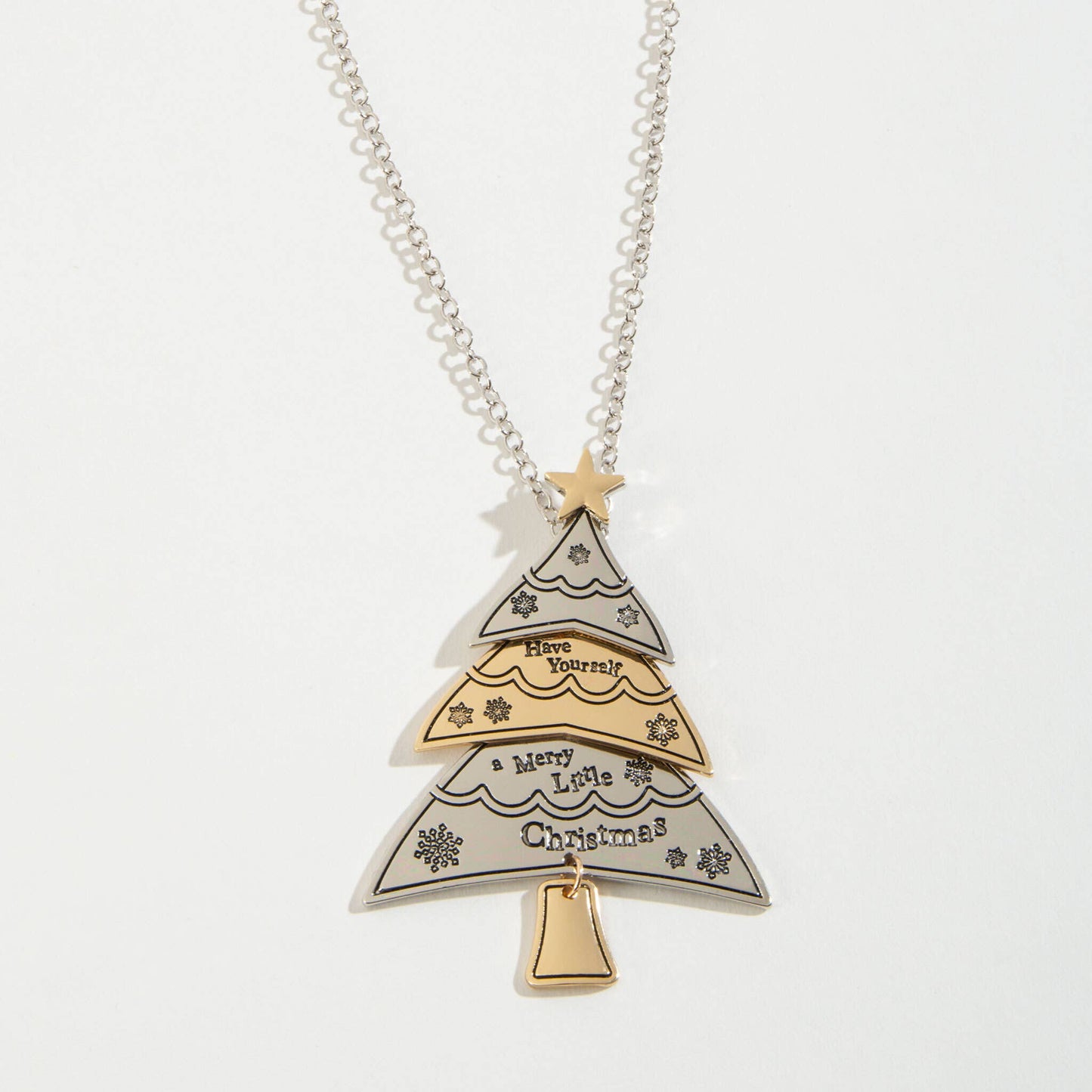 Sale - Merry Christmas Tree Pendant Necklace