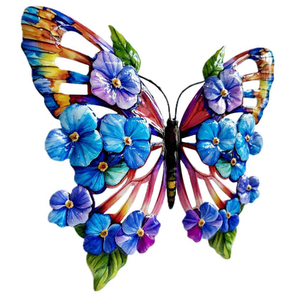 8" Iron Butterfly Plaque