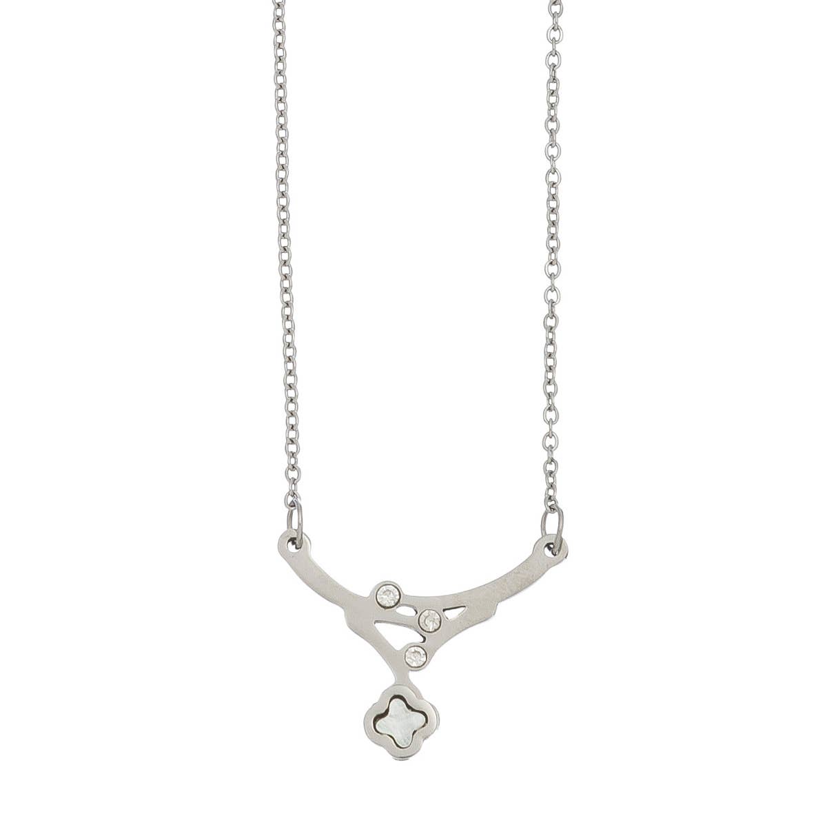 Sale - Hypoallergenic Stainless Steel Dainty Mop Necklace