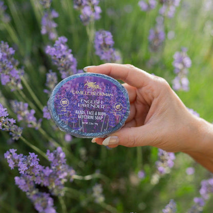 English Lavender Glycerine Soap for hands, face & body
