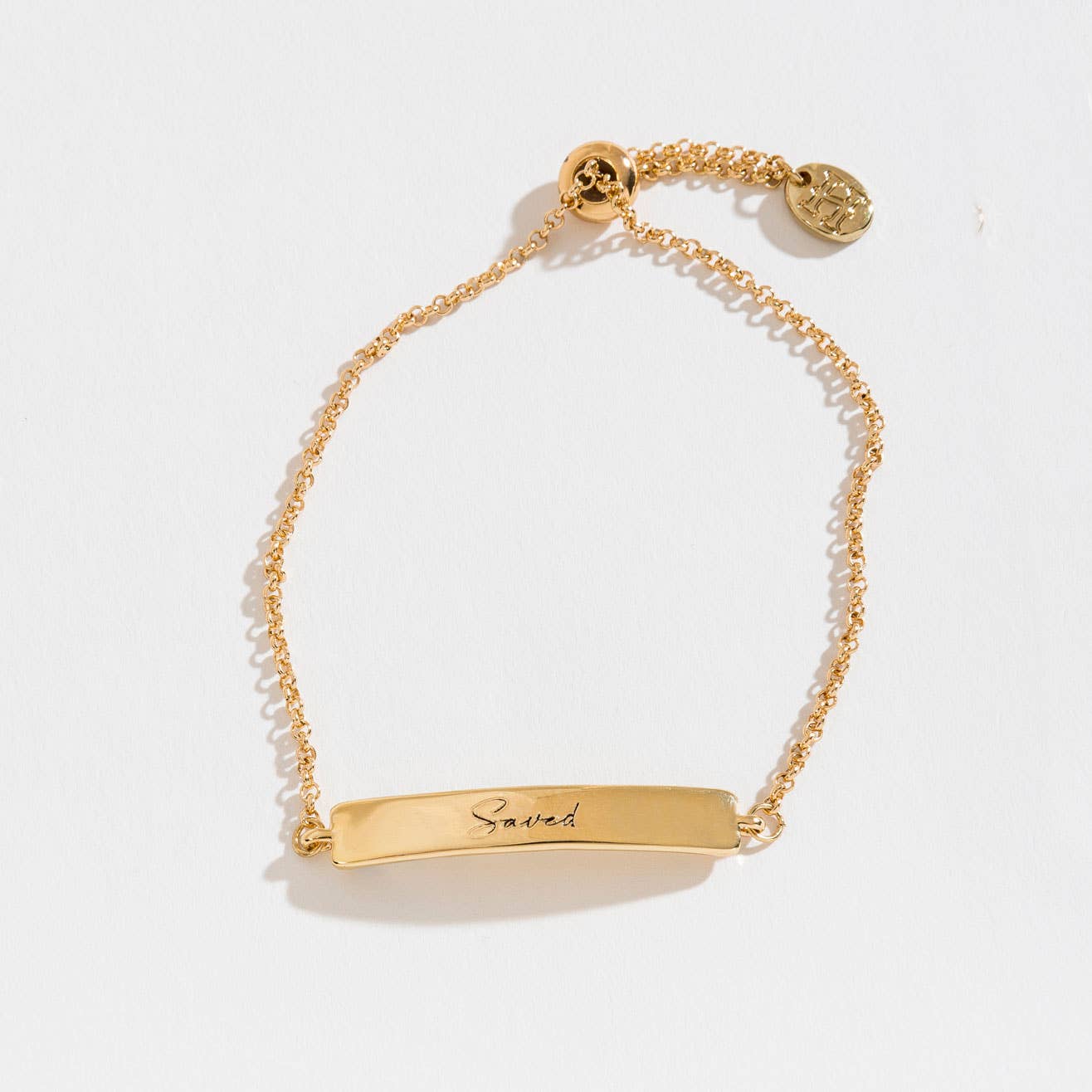 Sale - Saved Inspirational Bar Adjustable Bracelets