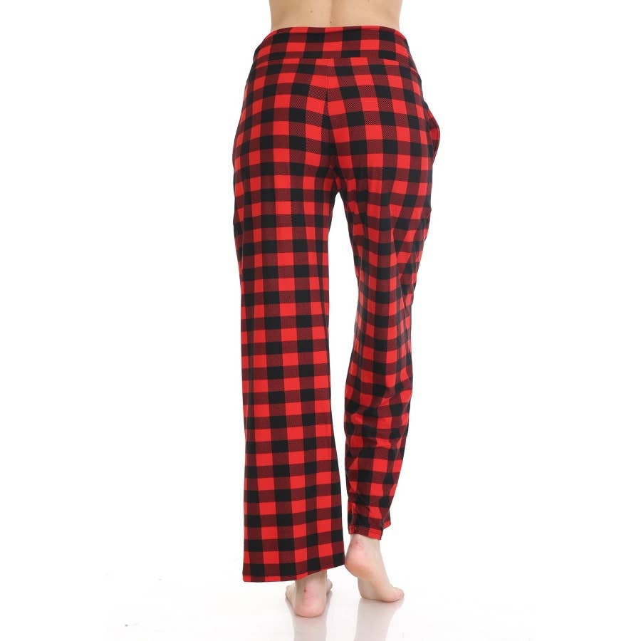 Buttery Soft Print Pajama Pants with Drawstring