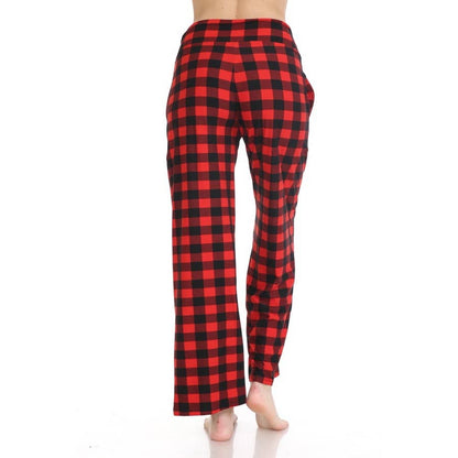 Buttery Soft Print Pajama Pants with Drawstring