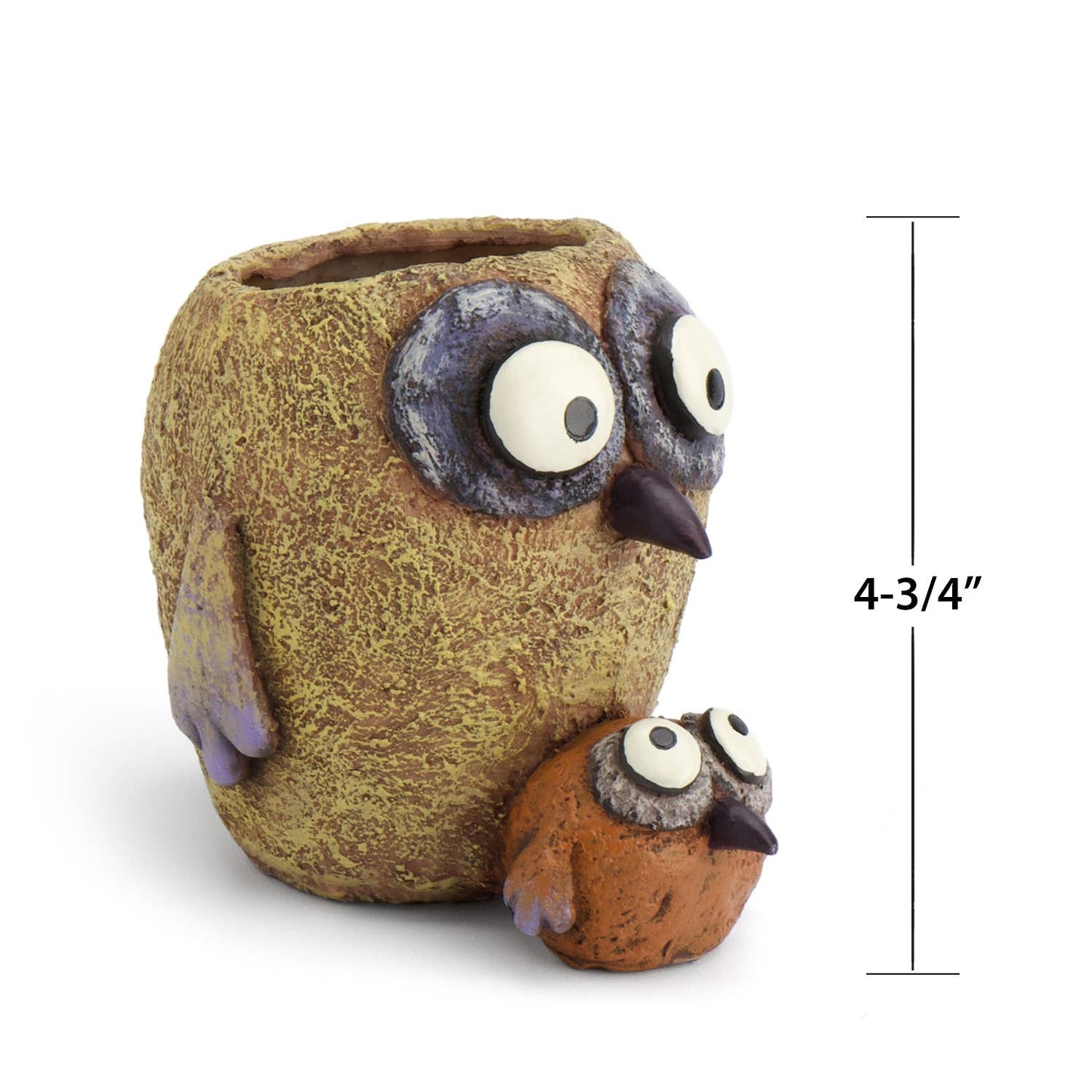 Sissy & Bab Owl Bird Blobhouse Planter