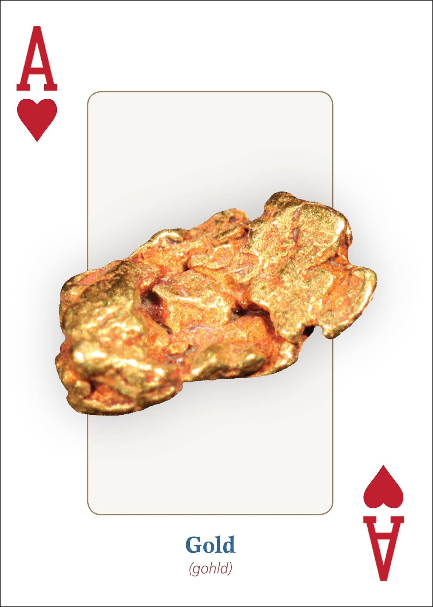Rocks & Minerals Playing Cards