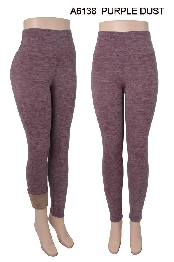 A6138 WINTER LEGGINGS THICKER FLEECE INSIDE 12PCS/PACK