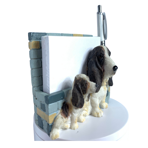 Basset Hound Dark XXX Note Holder