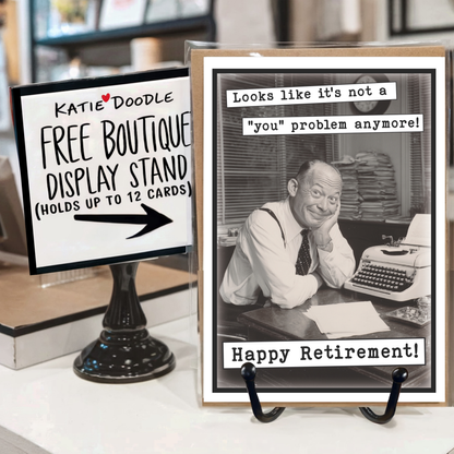 Funny Retirement Card, Retirement Gifts | Handmade in USA