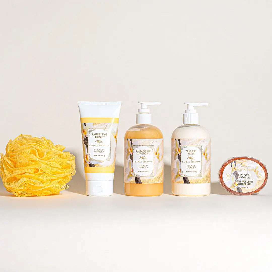 French Vanilla Essentials Gift Basket