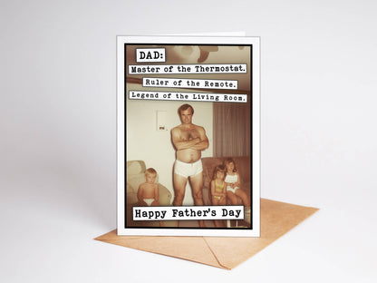 Funny Fathers Day Cards | Free Display Stand | Made in USA