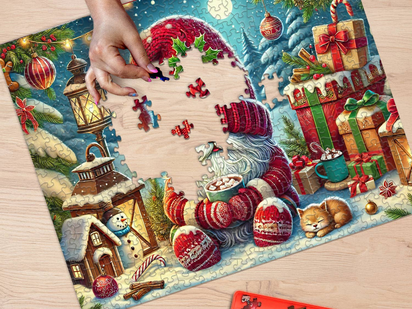 Hot Cocoa Season 500 Piece Jigsaw Puzzle