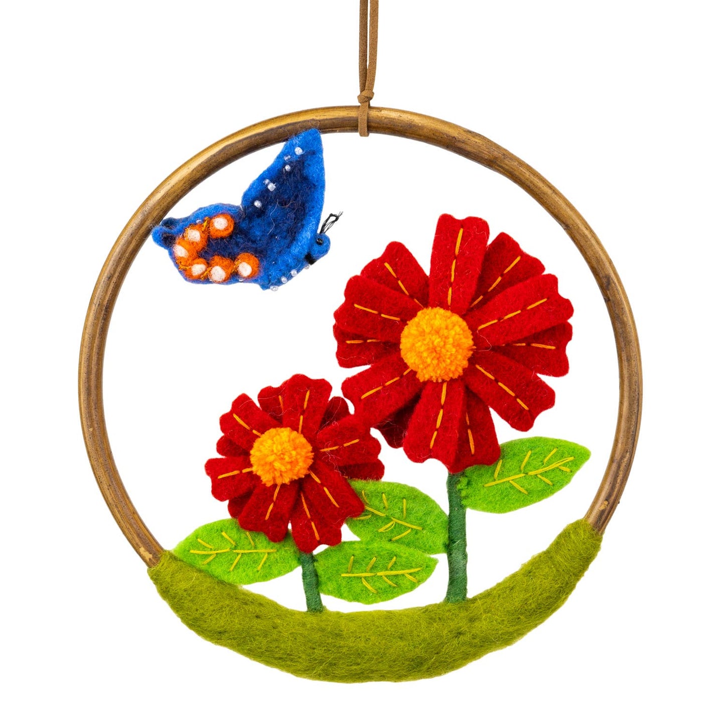 Mexican Sunflower Flower Ring