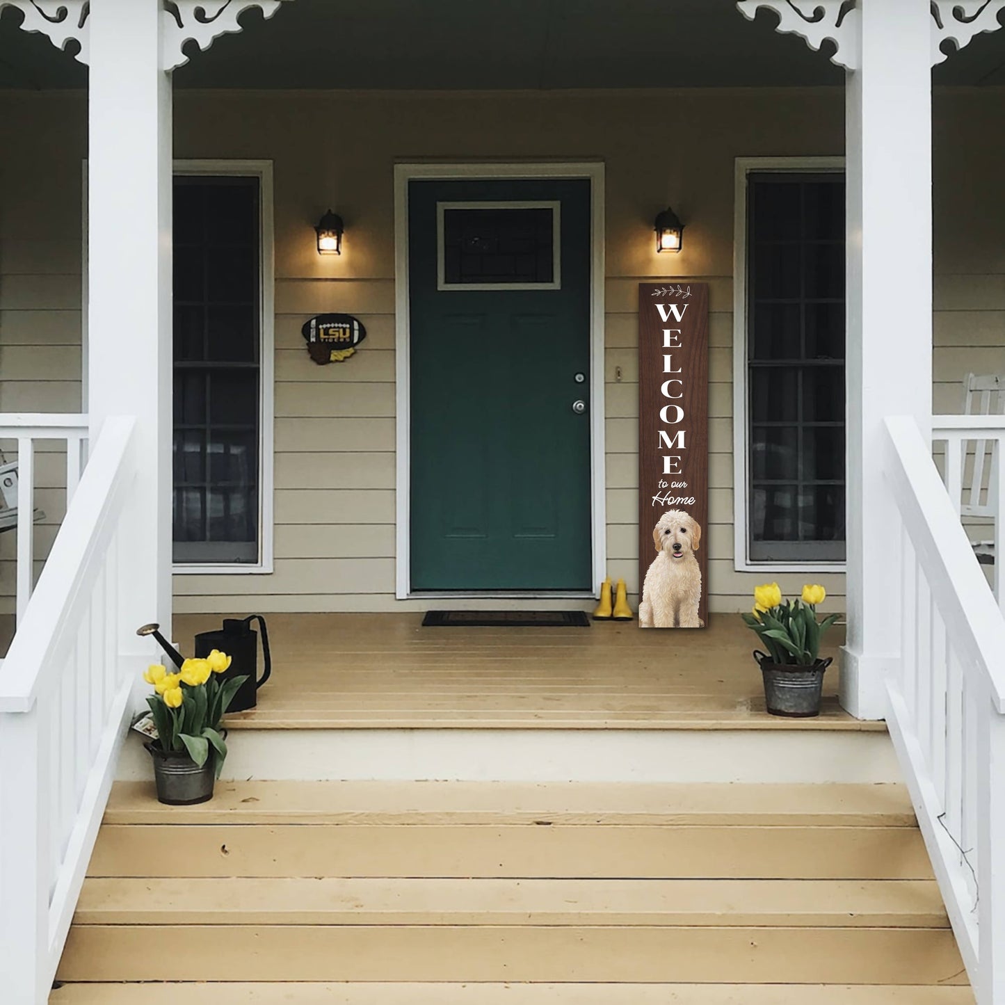 Goldendoodle Welcome sign