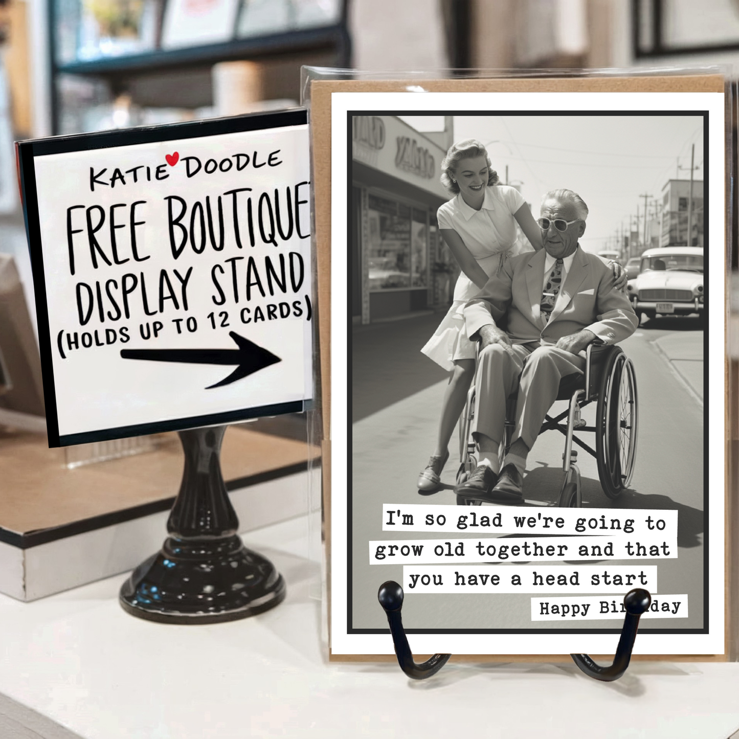 Funny Birthday Greeting Cards for Husband (Blank Inside)
