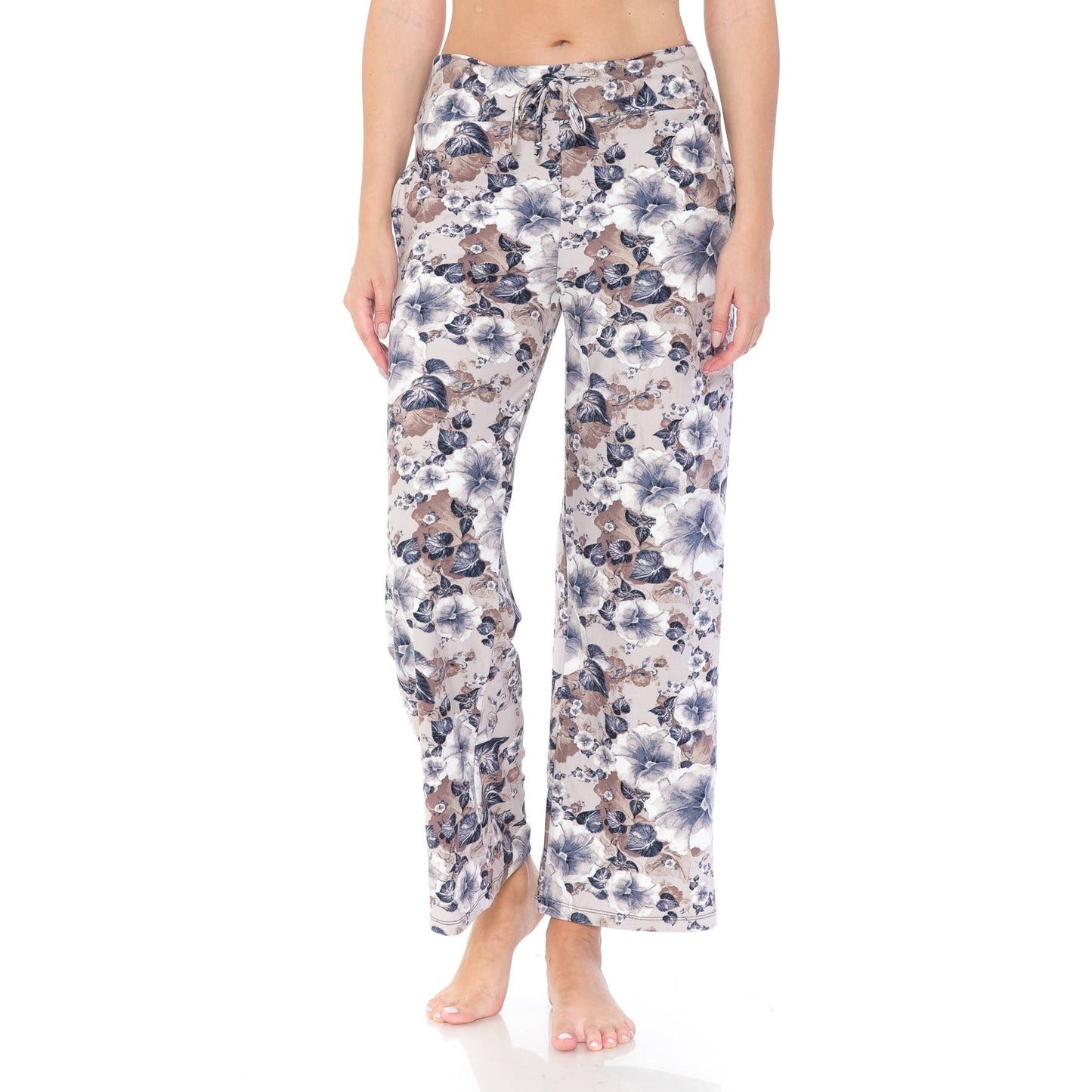 Buttery Soft Print Pajama Pants with Drawstring