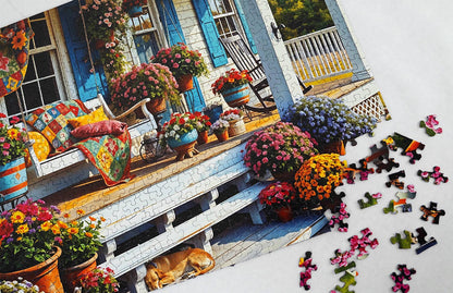 Front Porch 500 Piece Jigsaw Puzzle