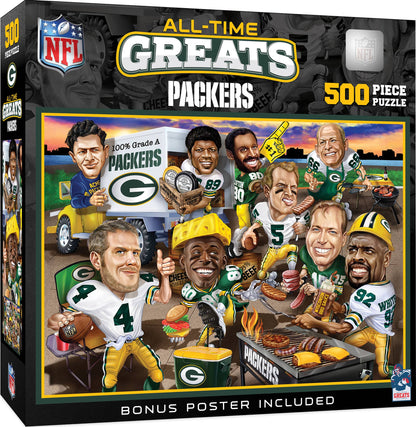 Green Bay Packers - All Time Greats 500 Piece Puzzle