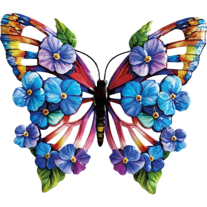 8" Iron Butterfly Plaque