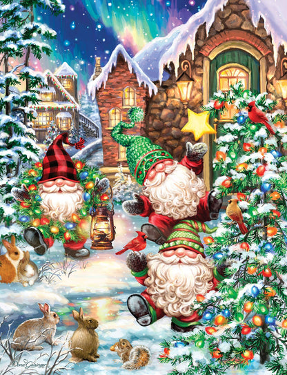 Gnome Village 500 Piece Jigsaw Puzzle