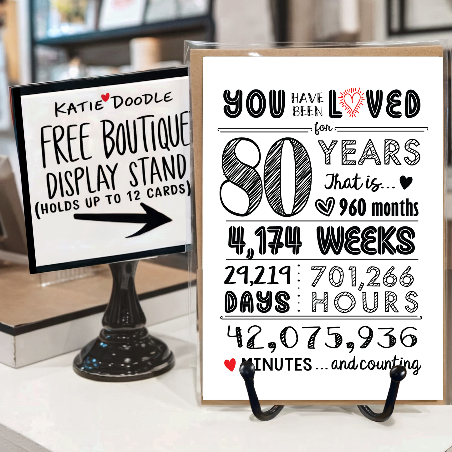 80th Birthday Cards / Anniversary / Gifts - Bulk