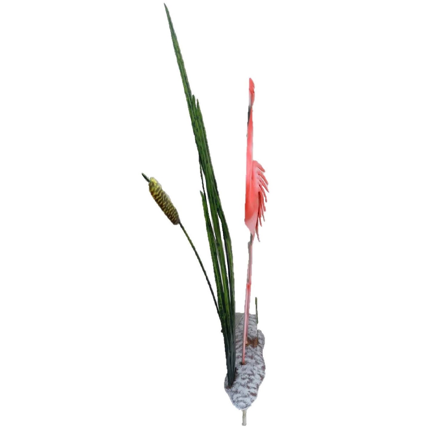 21.7" Iron Flamingo Stake