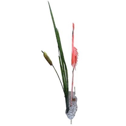 21.7" Iron Flamingo Stake