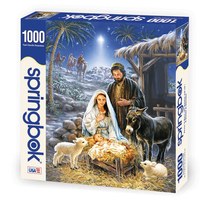 Savior is Born 1000 Piece Jigsaw Puzzle