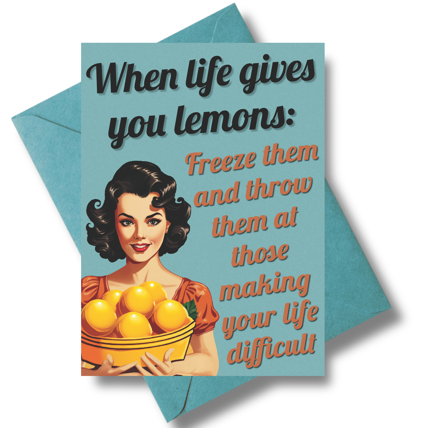 Funny Thinking of You Cards with FREE Retail Display Stand