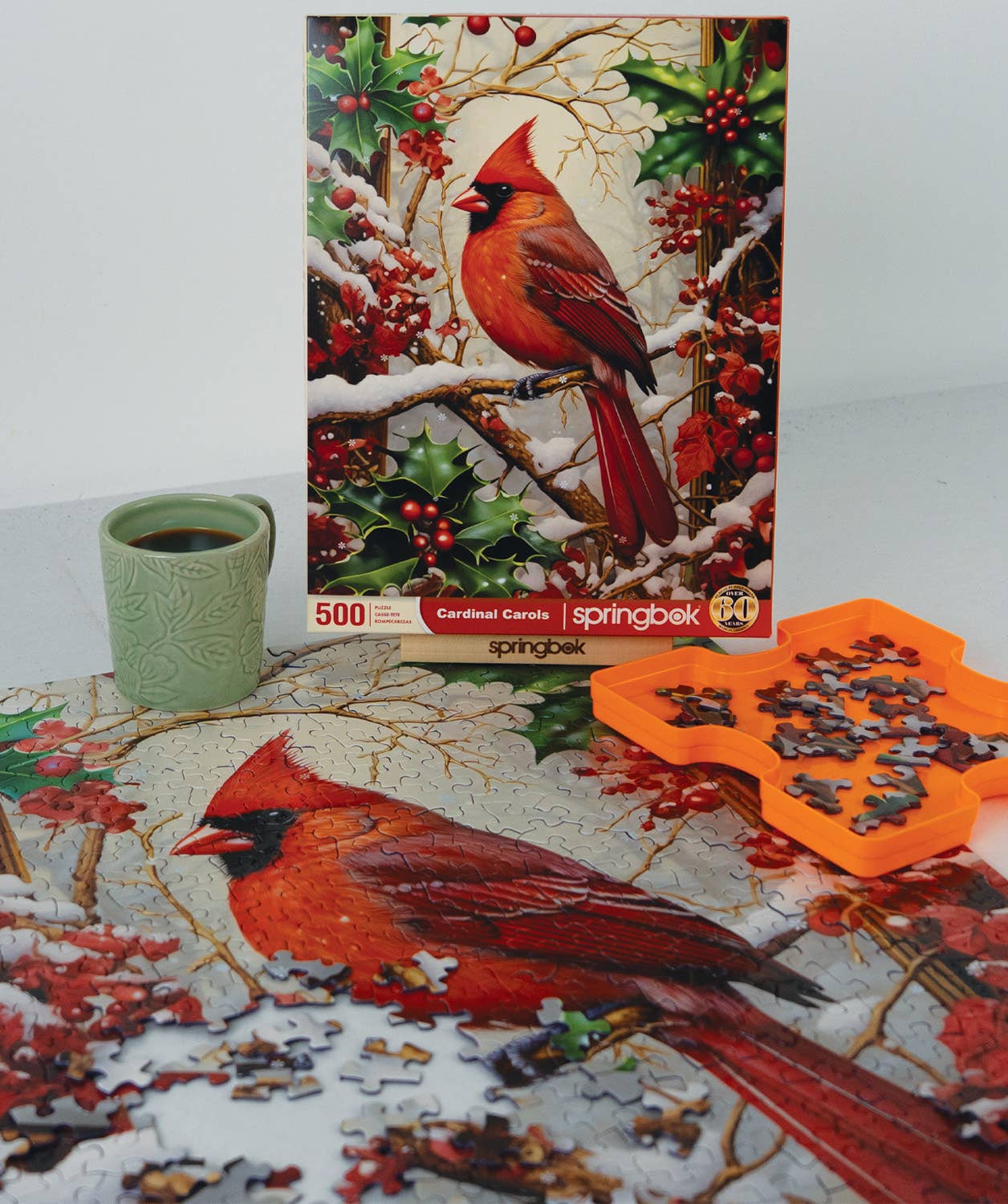 Cardinal Carols 500 Piece  Jigsaw Puzzle